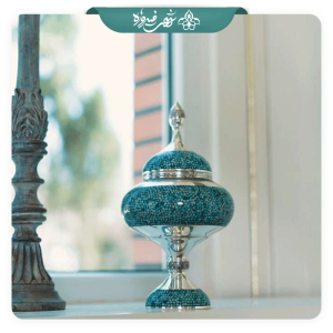 شکلات خوری متوسط نقره فیروزه